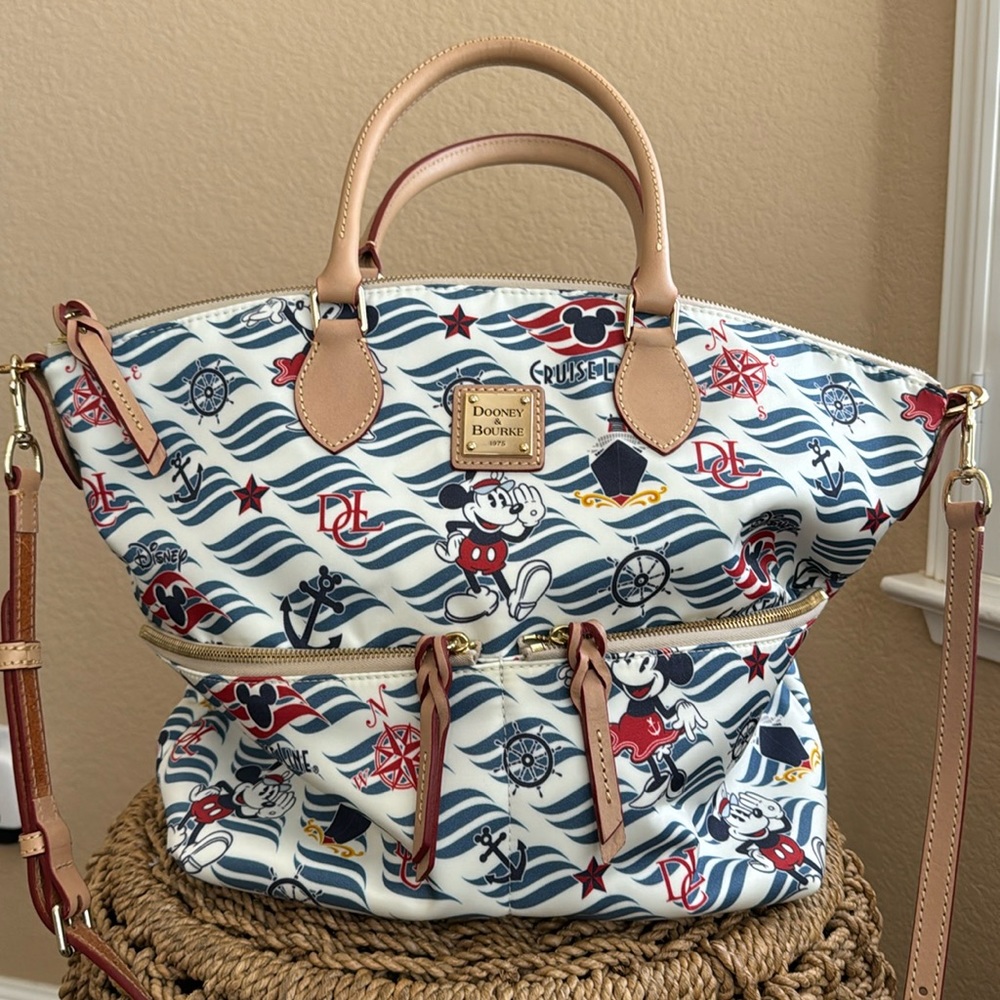 New with tags- Disney Cruise Line Dooney & Bourke satchel